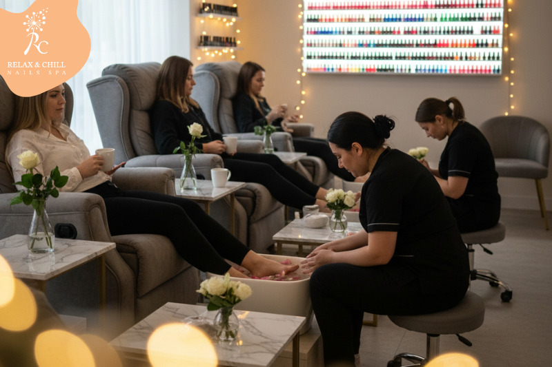 nail salon near me open now